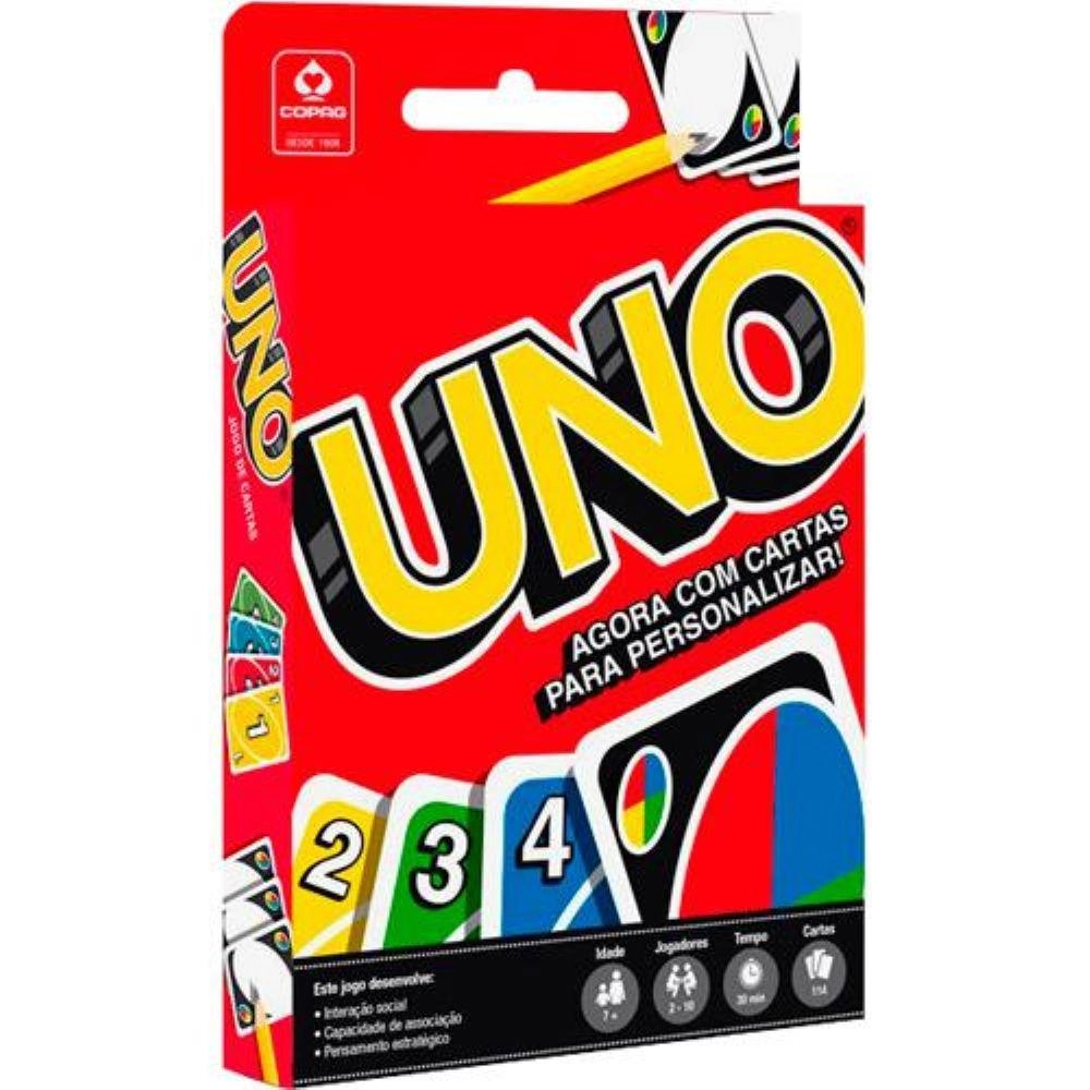 Jogo De Cartas COPAG Uno