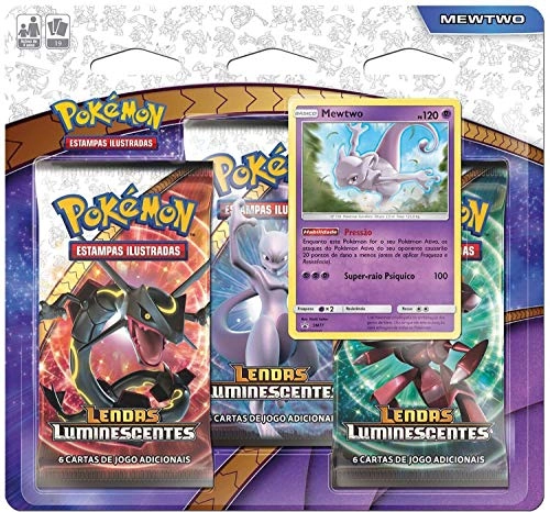 Blister Pokemon Triplo Sol E Lua 3.5 Lendas Lumines 2