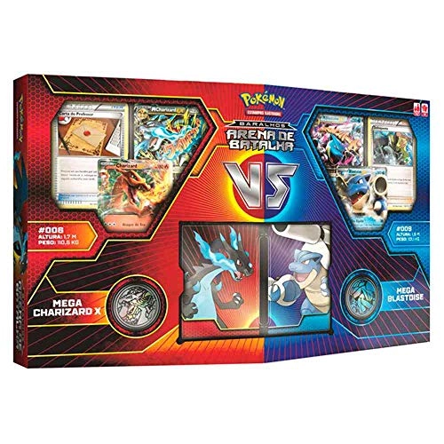 Box Pokemon Arena De Batalha Mega Evolucao