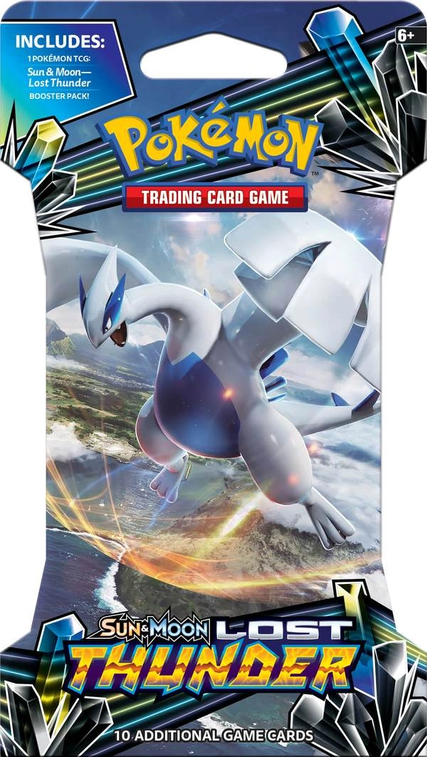 Blister Pokemon Sol E Lua 8 Trovoes Perdidos