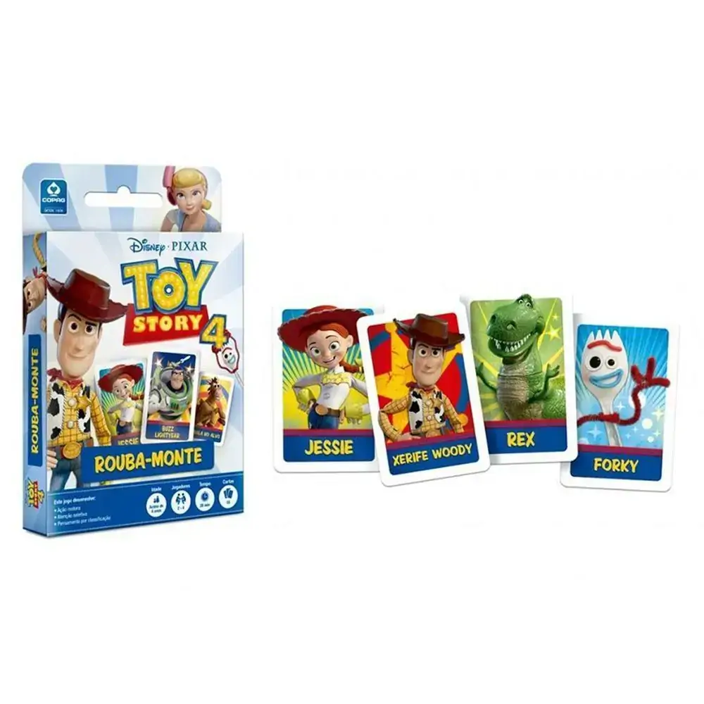 Jgs Brin Cartonado Toy Story 4: Rouba Monte