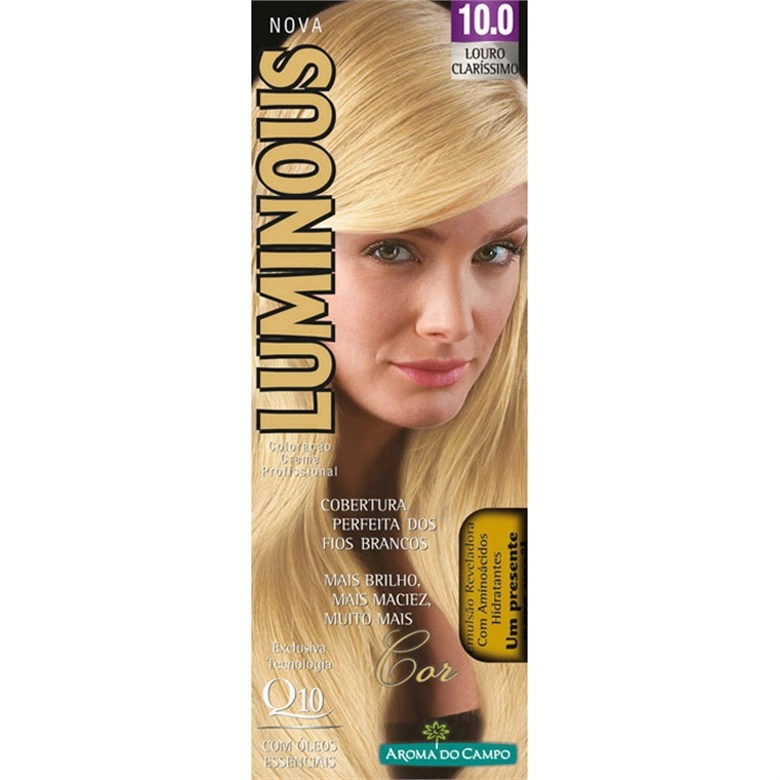 Tintura Permanente Luminous 10.0 Louro Claríssimo Unit