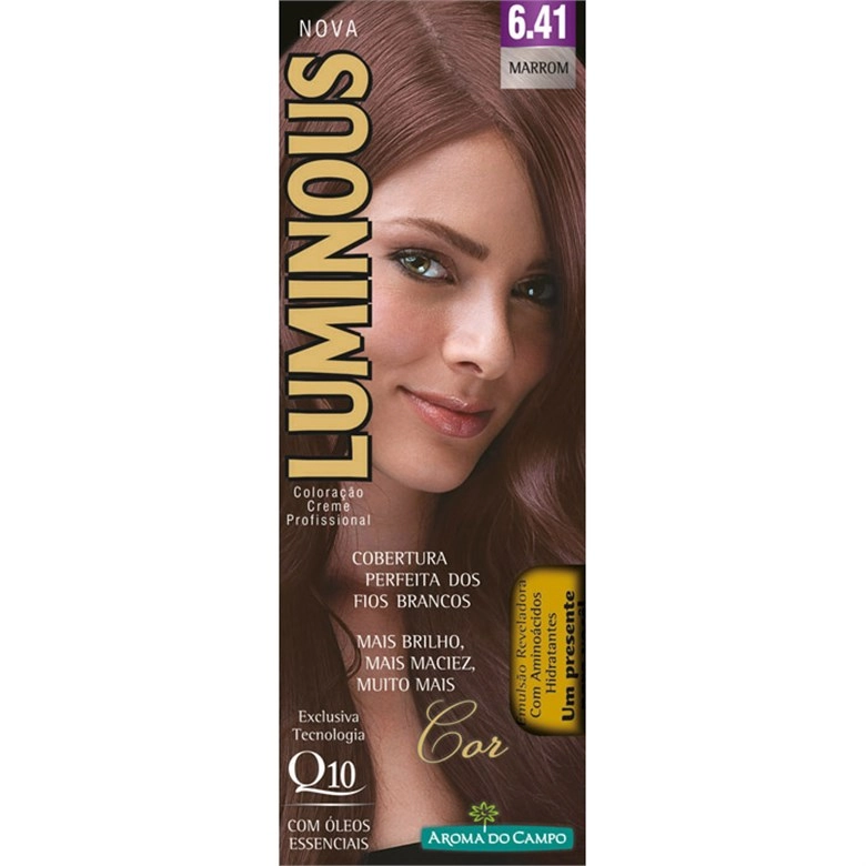 Tintura Permanente Luminous 6.41 Marrom Unit