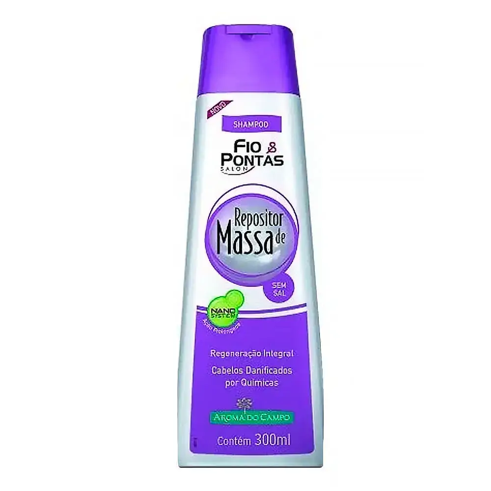 Fio Pontas Salon Shampoo Rep Massa Cap