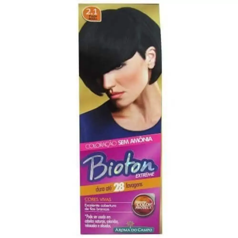 Tint.bioton Sem Amonia 2.1 Preto Milao