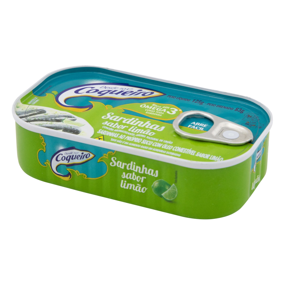 Sardinha Coqueiro 125g Erva Finas Light
