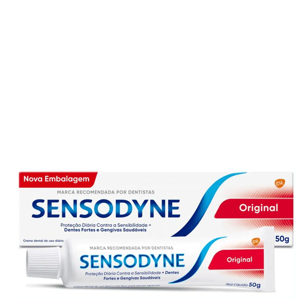 Sensodyne Original Creme Dental para Dentes Sensíveis 50g