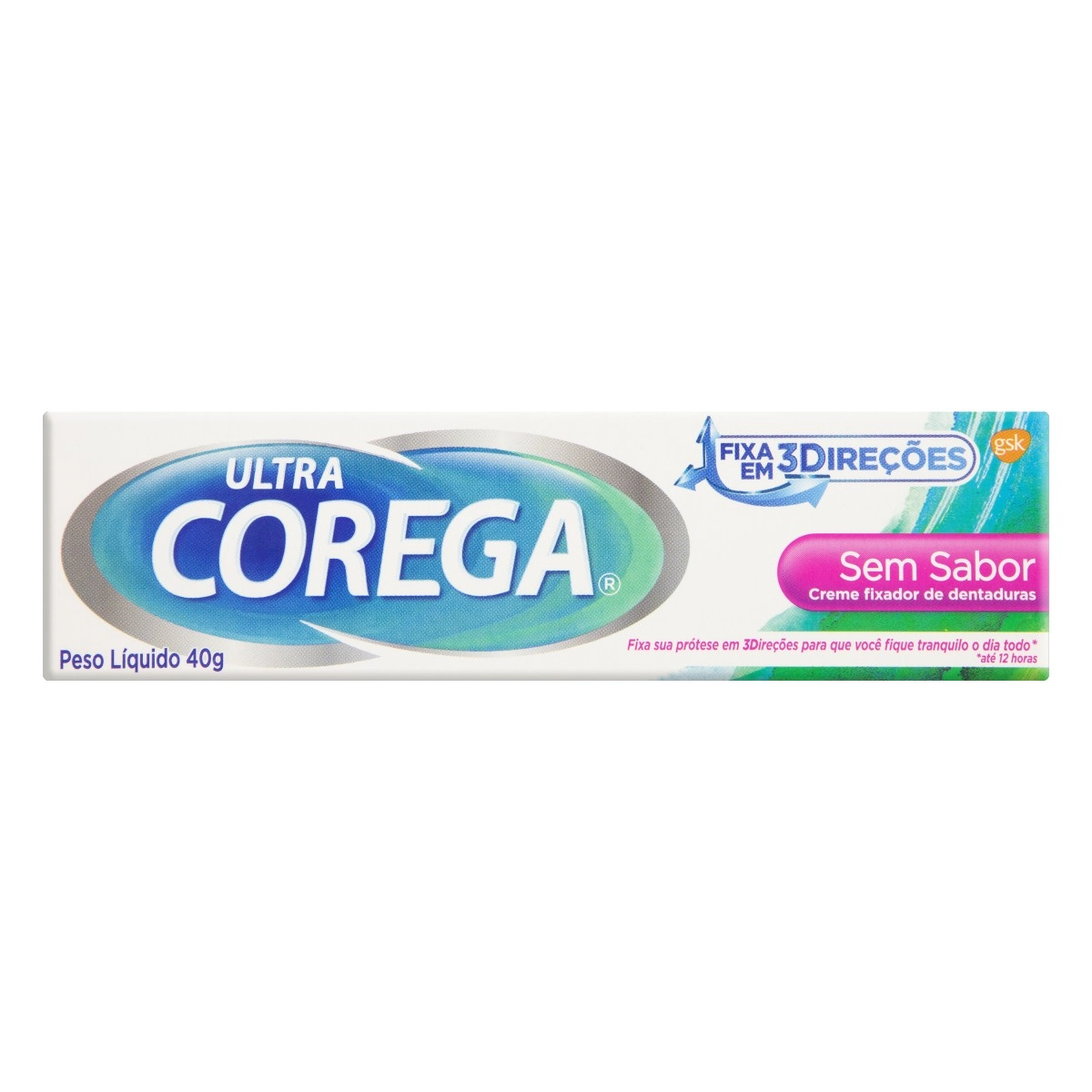 Fixador de Dentadura Corega Ultra sem Sabor 40g