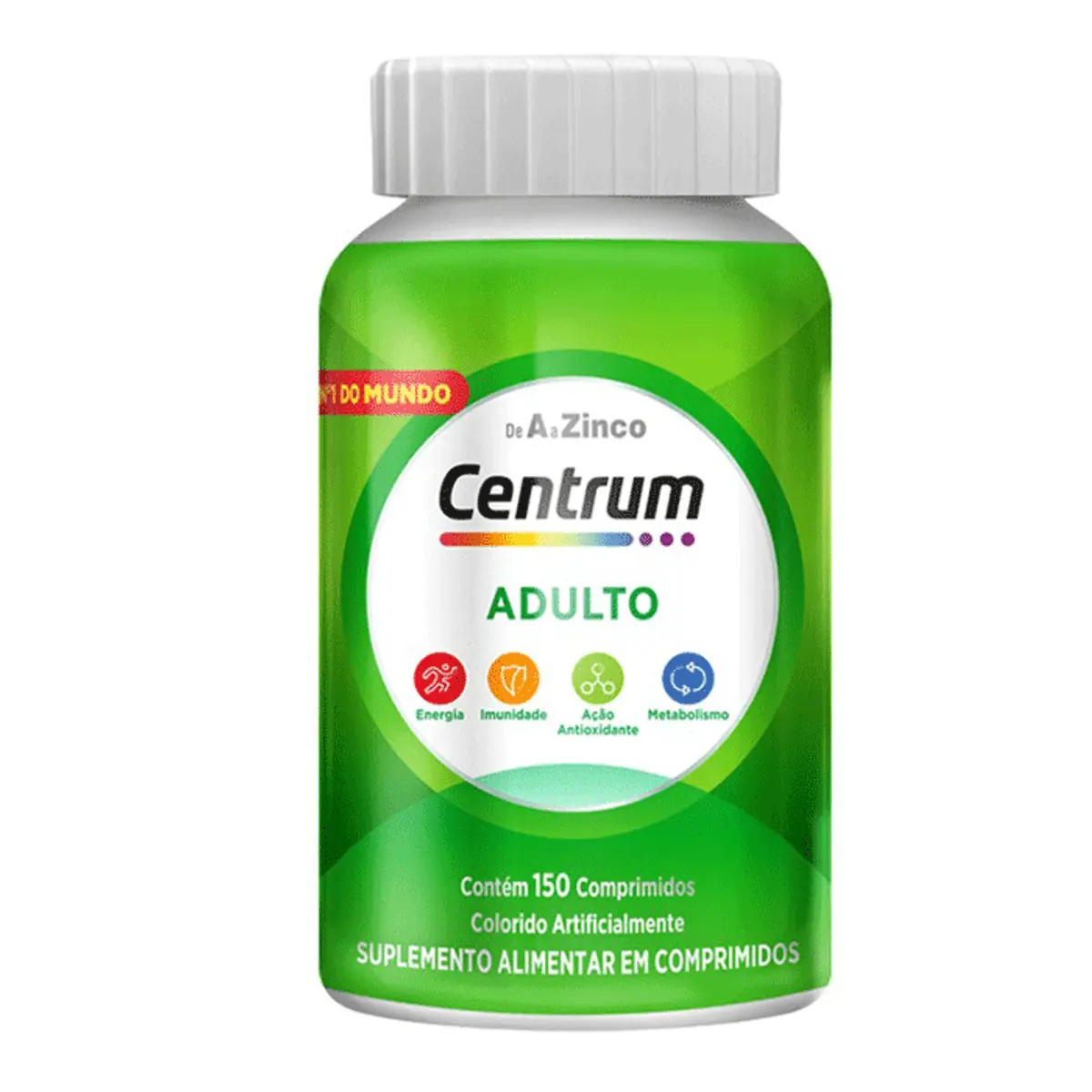 Multivitamínico Centrum Adulto com Vitaminas de A a Z 150 Comprimidos