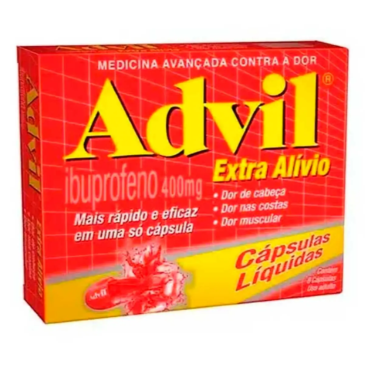 Advil 400mg com 3 Cápsulas
