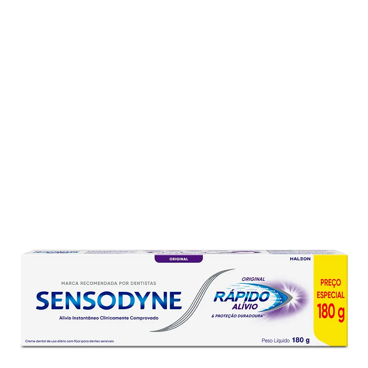 Creme Dental Original Sensodyne Rápido Alívio Proteção Duradoura Caixa 180g