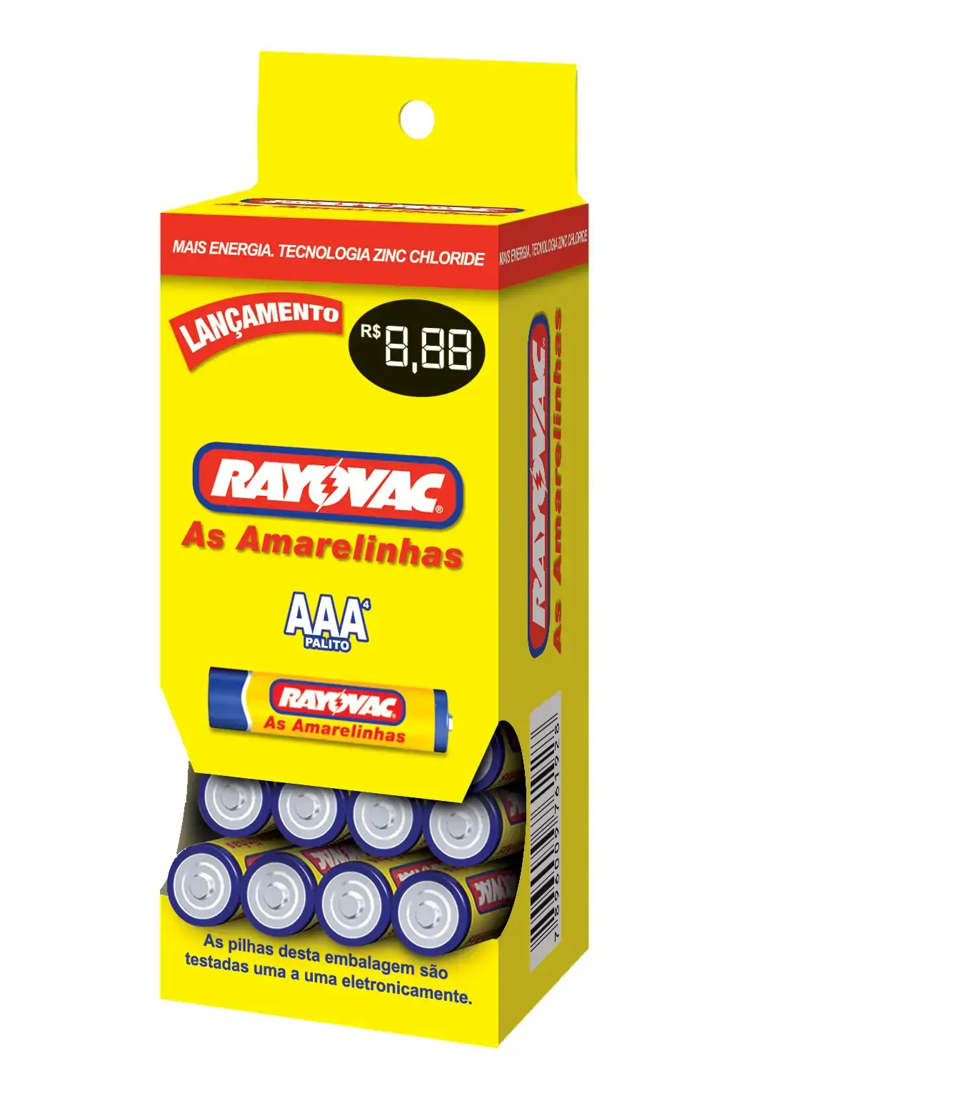 Pilha Rayovac Amar Peq Aa 15x4unidade 10895
