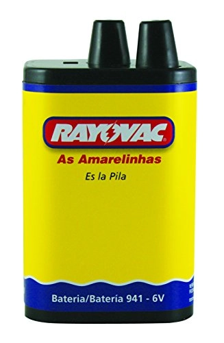 Bat Rayovac High Power 941 6v 6x1unidade 0943 | Bateria 6v.