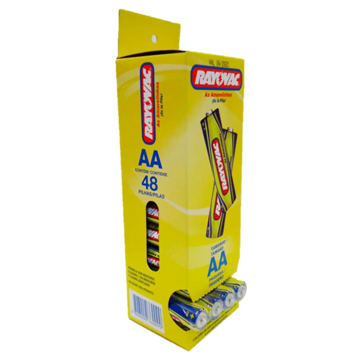 Pilha Zinco Aa4 Ray 28 Tubo 48 Cm1344 1dpx48pilhas 60099