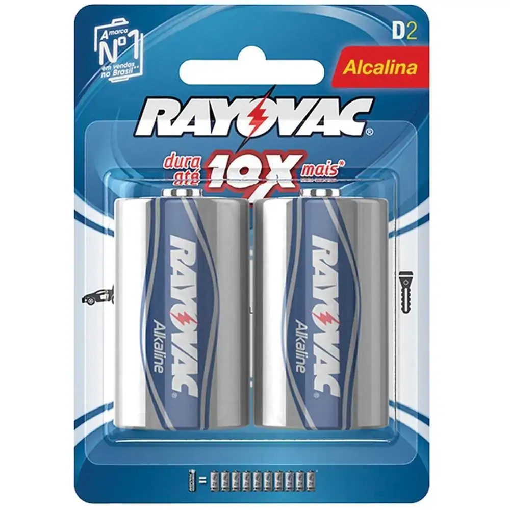 Pilha Rayovac Alcalina Gde Pro 25 Desc