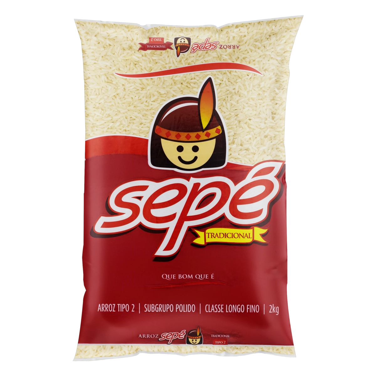 Arroz Polido Tipo 2 Sepé Pacote 2kg