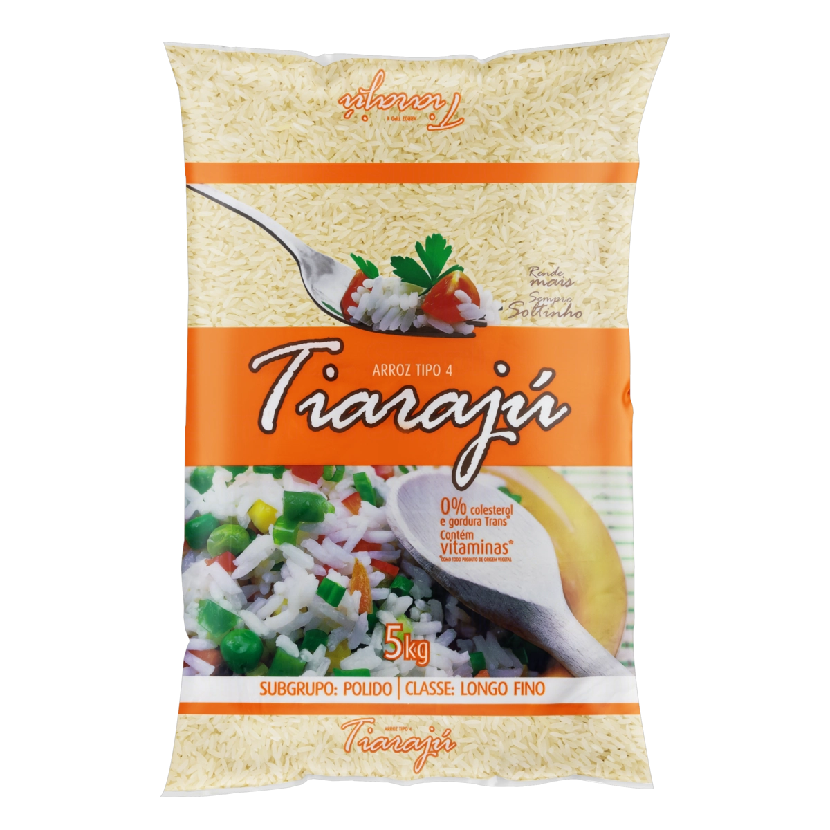 Arroz Polido Tipo 4 Tiarajú Pacote 5kg
