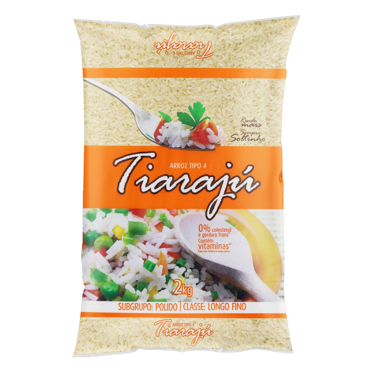 Arroz Polido Tipo 4 Tiarajú Pacote 2kg