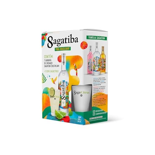 Cachaca Sagatiba Tradicional Copo Porta Copo