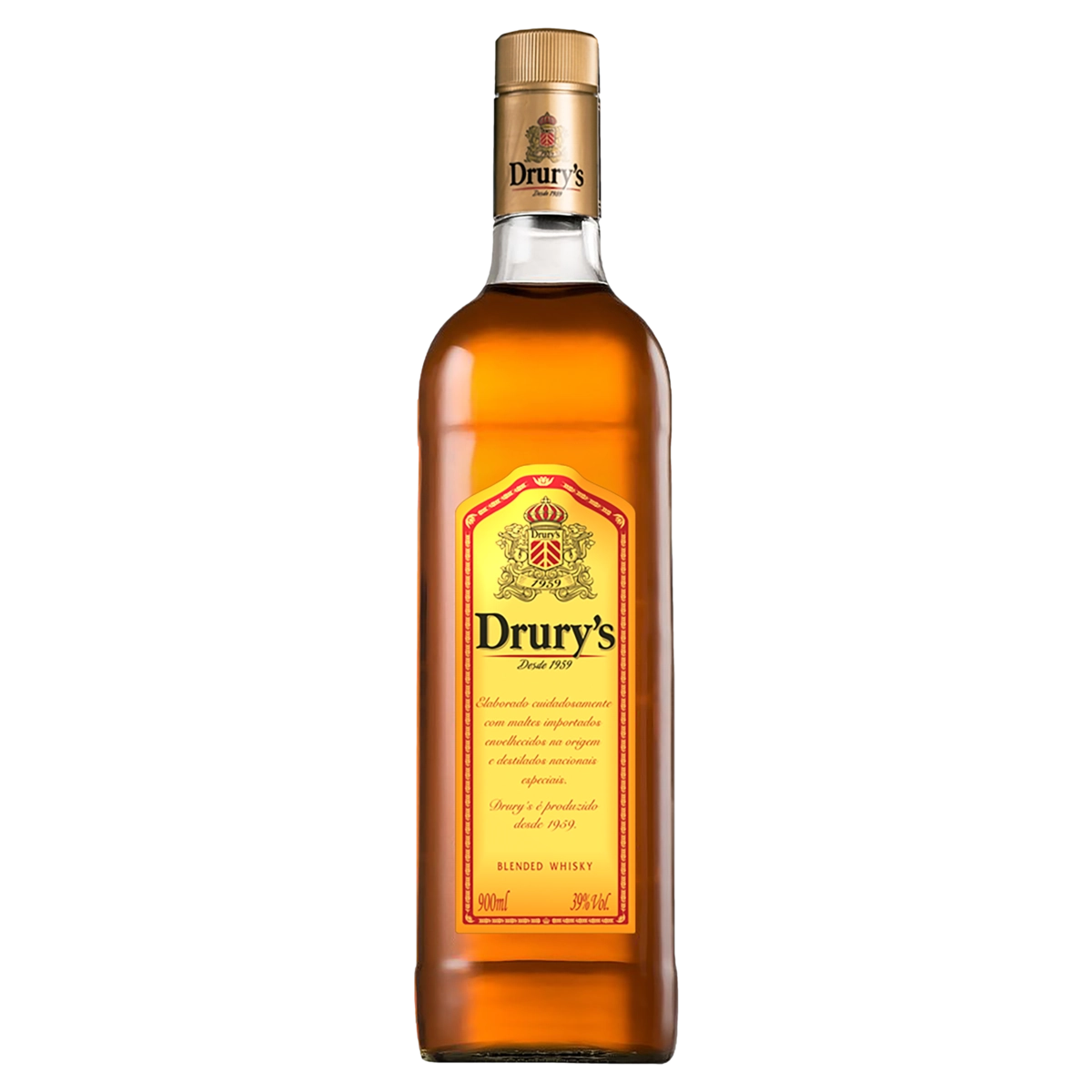 Whisky Nacional Drury's 900ml