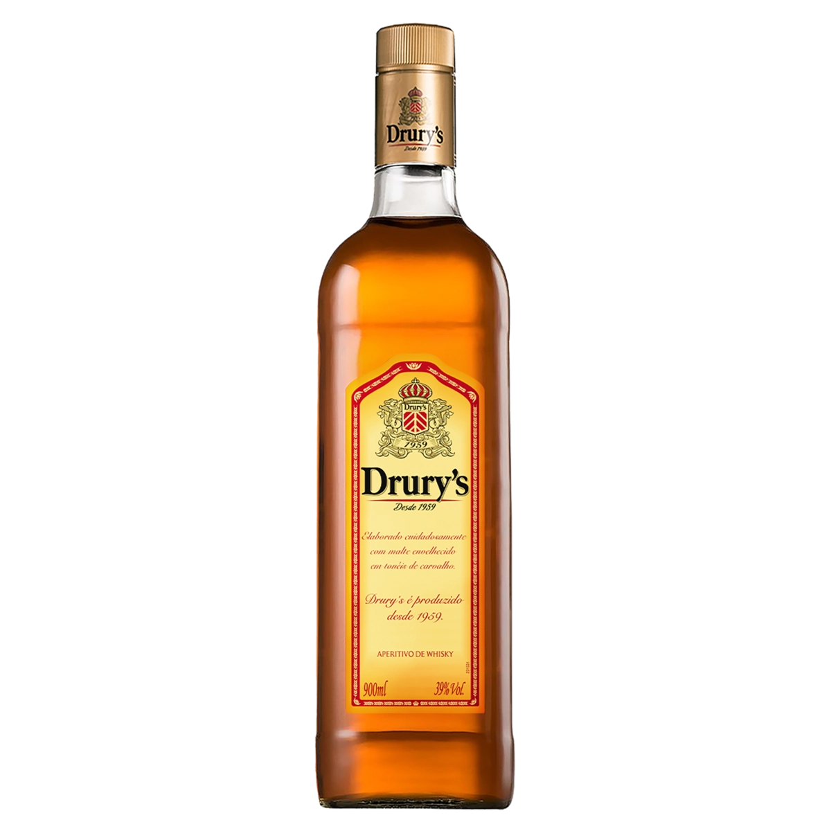 Bebida Mista Caramelo Drury's Garrafa 900ml