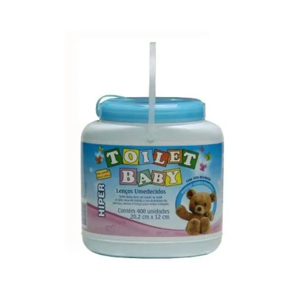 Lenco Umedec Toilet Baby Azul 400unidade