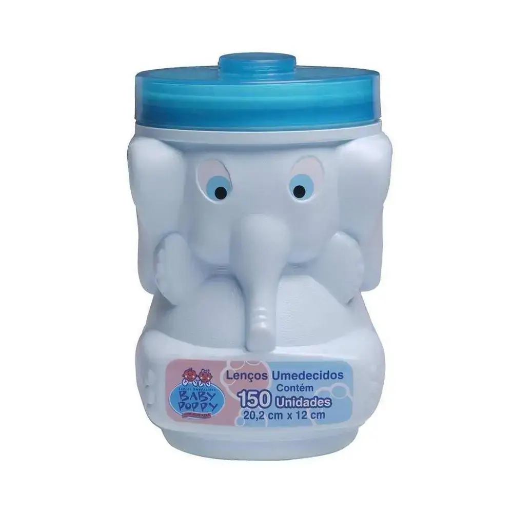 Lencos Elefante Baby Poppy Azul