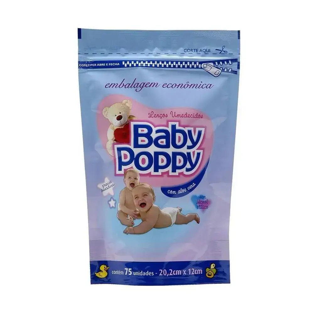 Lenco Umedecido Baby Poppy Ref