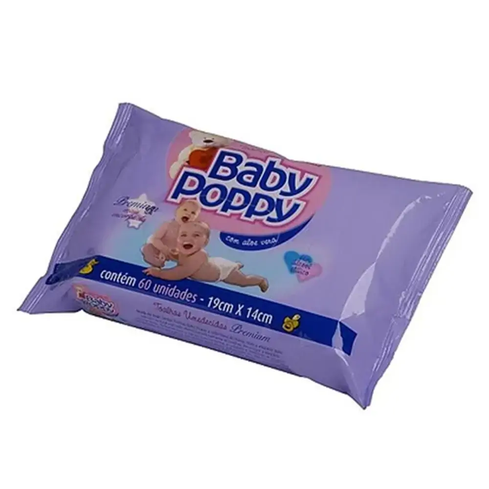 Toalha Umed Baby Poppy C/60 Prem Tigre