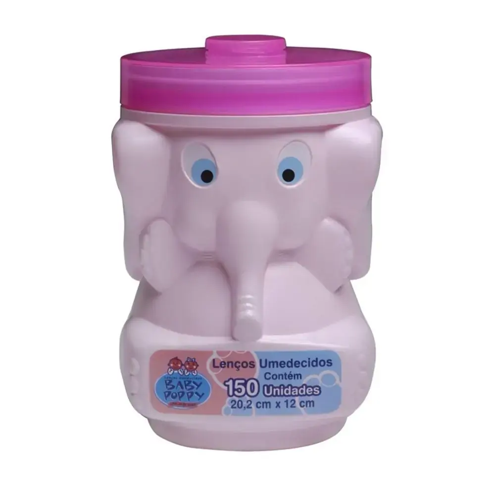 Lencos Umedecidos Baby Poppy 150unidade