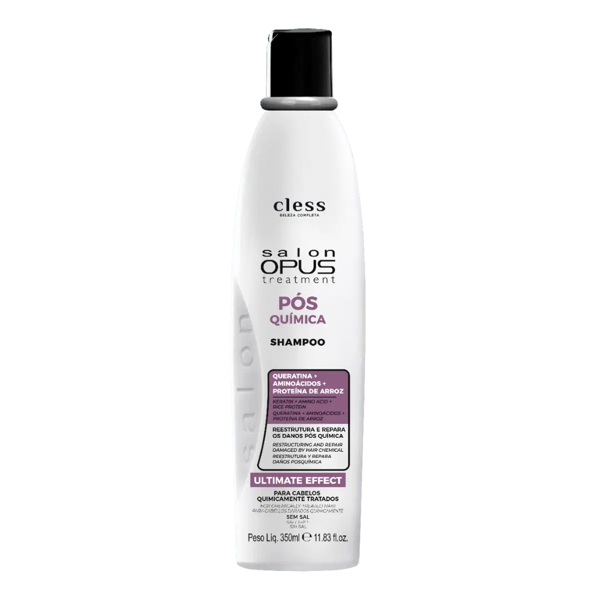 Shampoo Salon Opus Pós Química Frasco 350ml