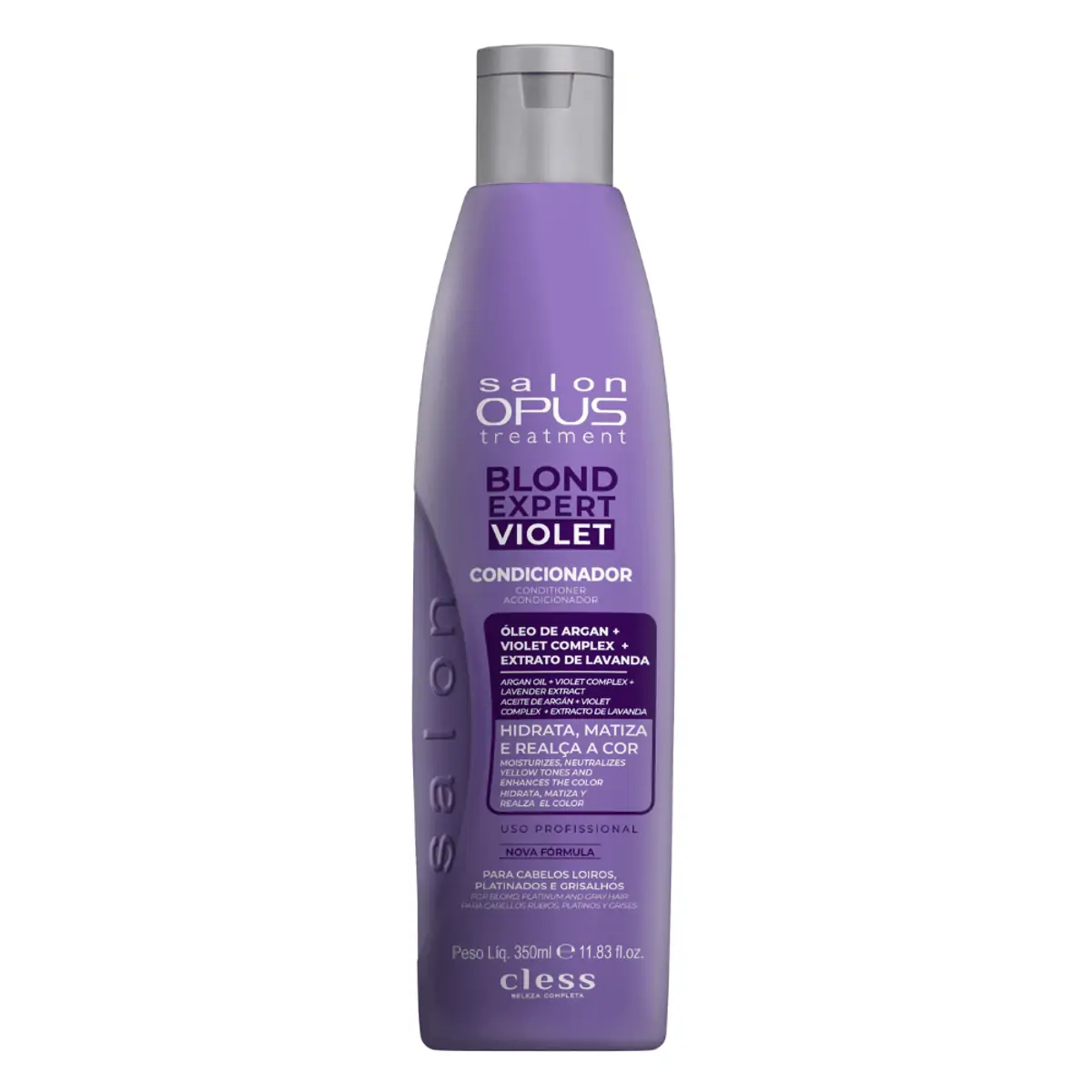 Condicionador Salon Opus Blond Expert Violet Frasco 350ml
