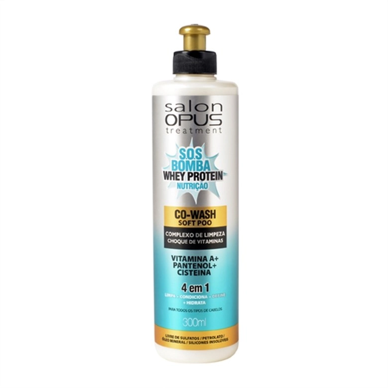 Shampoo Uso Diário Salon Opus 300ml Co Wash 4x1 Unit