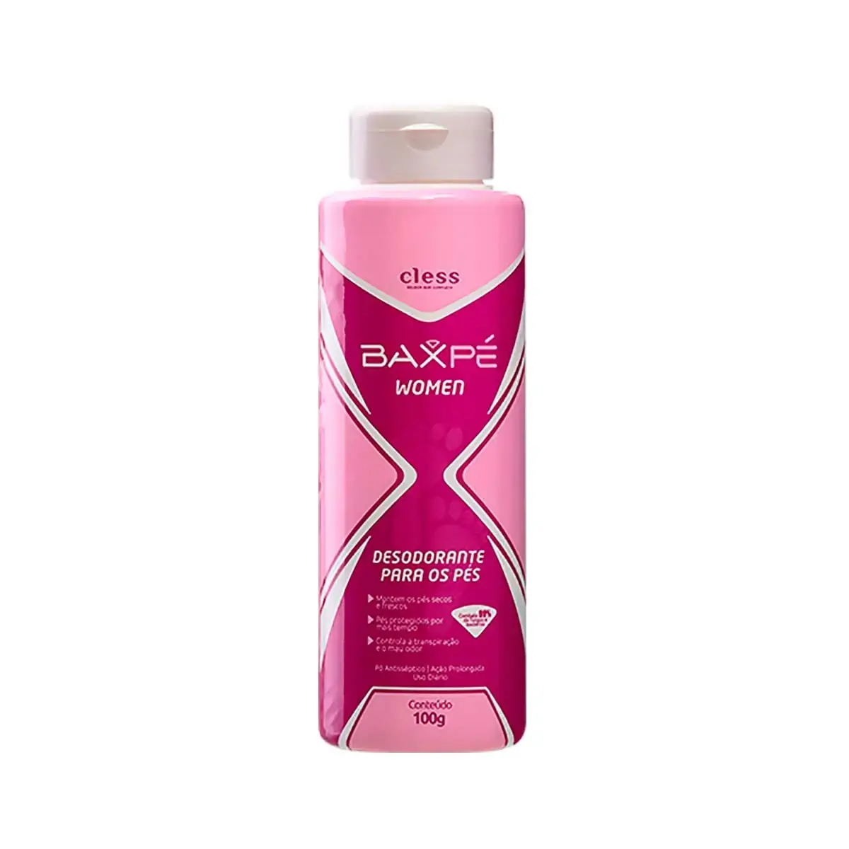 Talco P/pes Cless Bax Women 100g