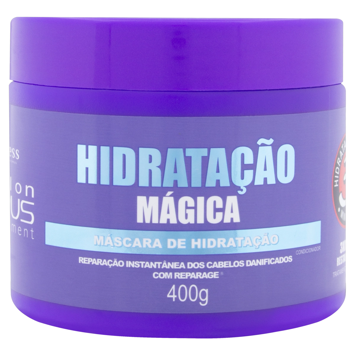 Máscara De Hidratação Salon Opus Hidratação Mágica Pote 400g
