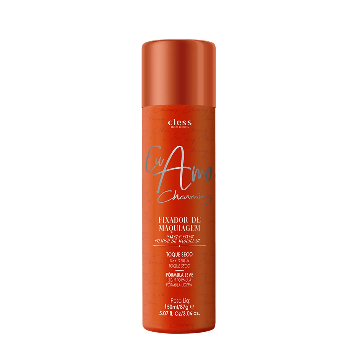 Fixador De Maquiagem Eu Amo Charming Frasco 150ml Spray
