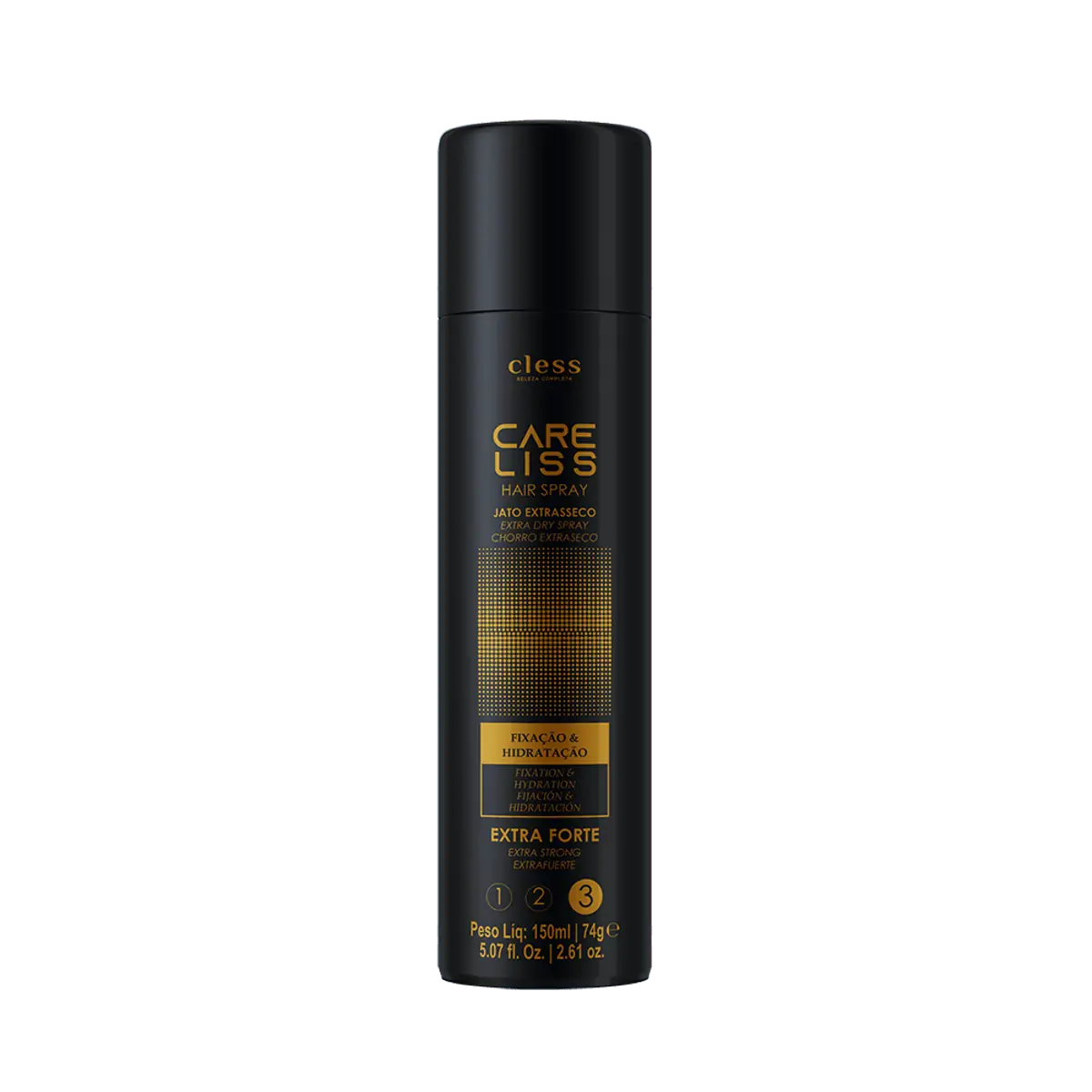Hair Spray Jato Extrasseco Extraforte Care Liss Frasco 150ml