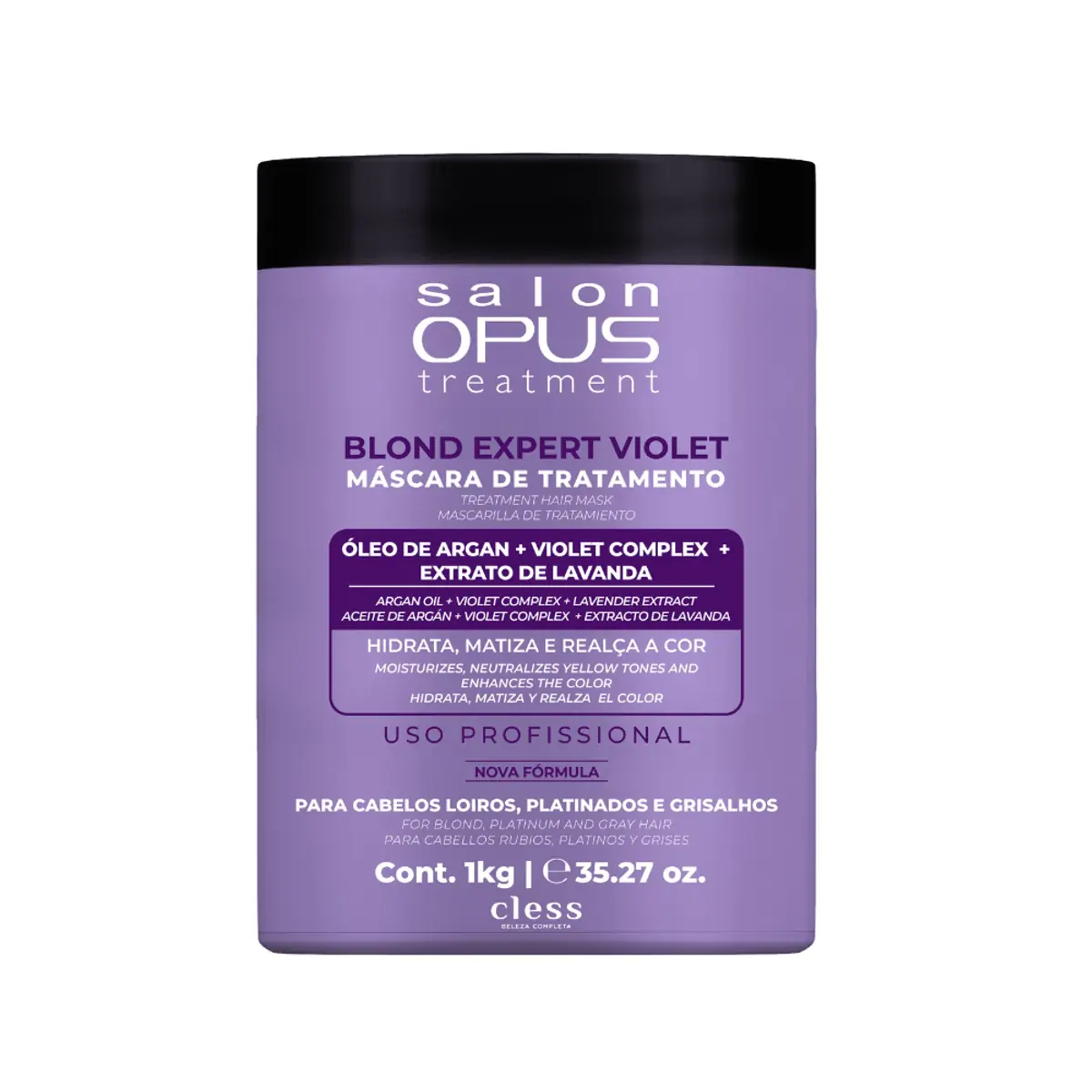 Masc Salon Opus Blond Expert Violet 1kg