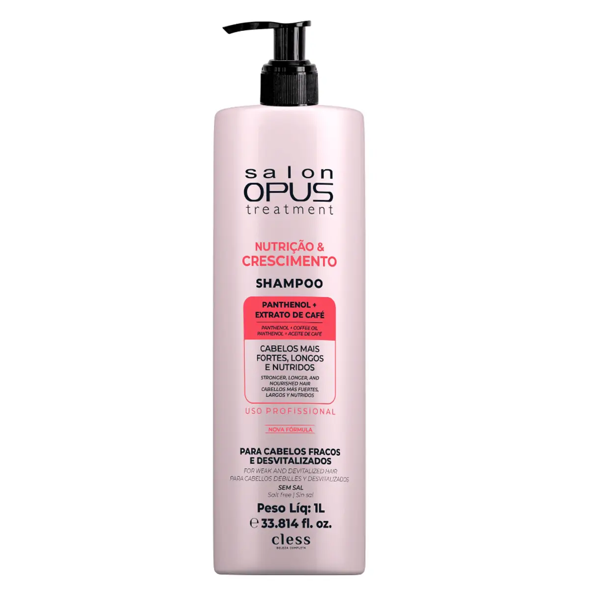 Sh Salon Opus Nutricao E Crescimento 1l