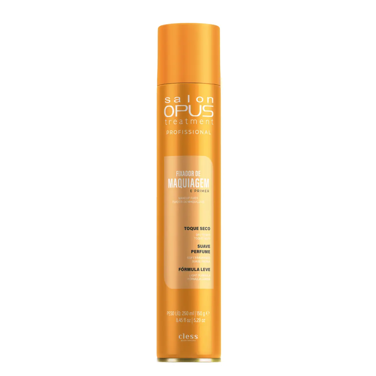 Fixador De Maquiagem Salon Opus Toque Seco 250ml