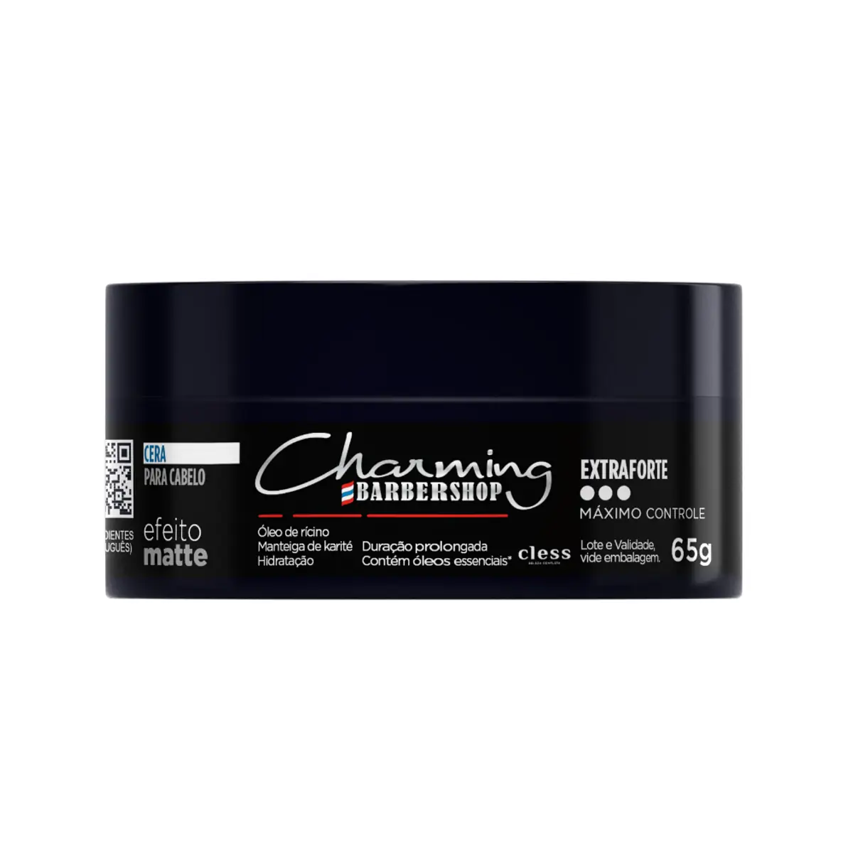 Cera Para Cabelo Barbeshop 65g Efeito Matte Extra Forte Cless