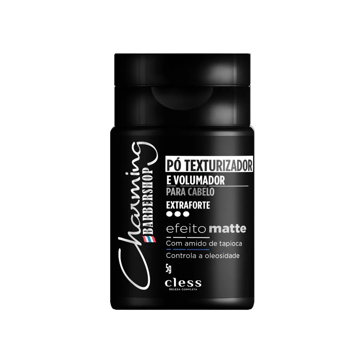 Po Texturizador E Volumador Barbershop 5g Efeito Matte Extraforte Cless