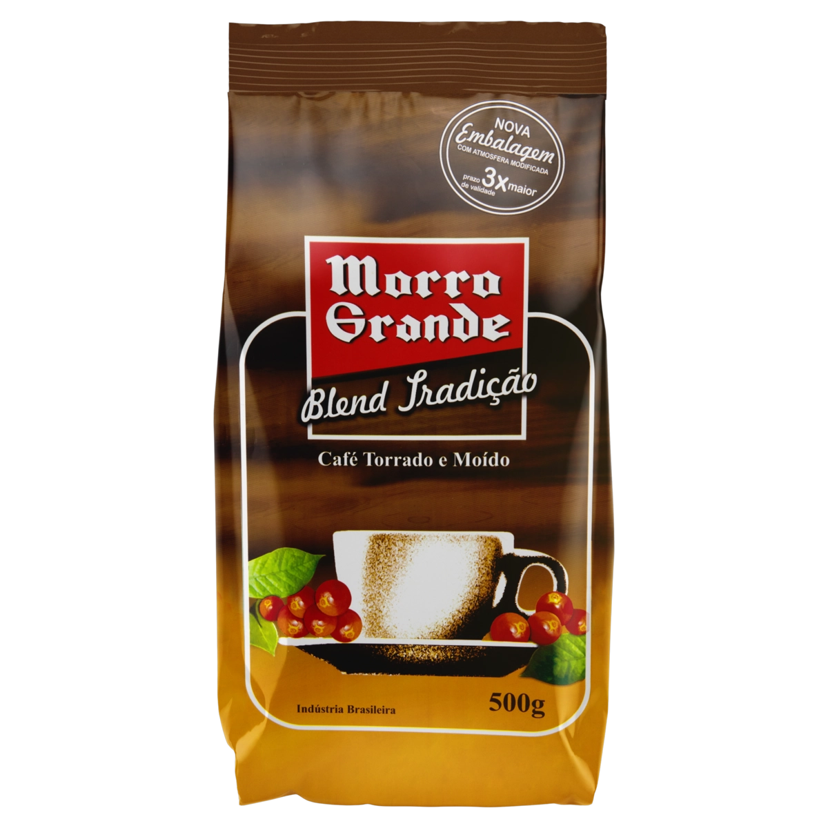 Café Torrado E Moído Morro Grande Blend Tradição Pacote 500g