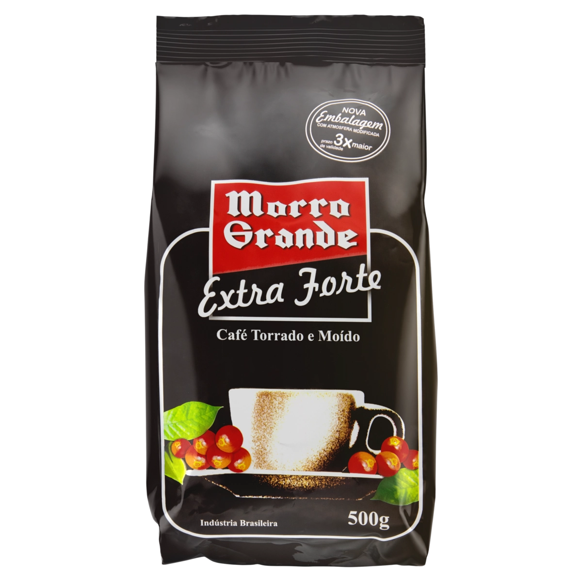 Café Torrado E Moído Extraforte Morro Grande Pacote 500g