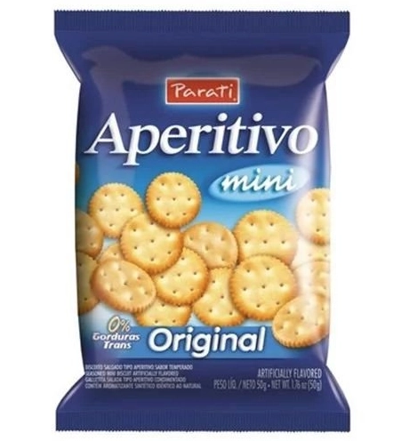 Biscoito Mini Aperitivo Original 30g Parati