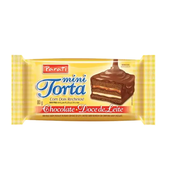 Mini Torta Parati Chocolate D Leite /baunilha