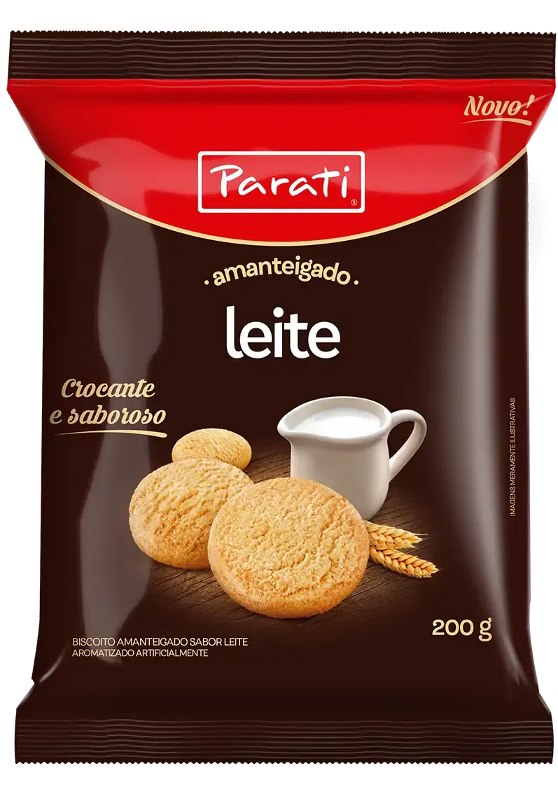 Bisc Amanteigado Crocante 200g Parati