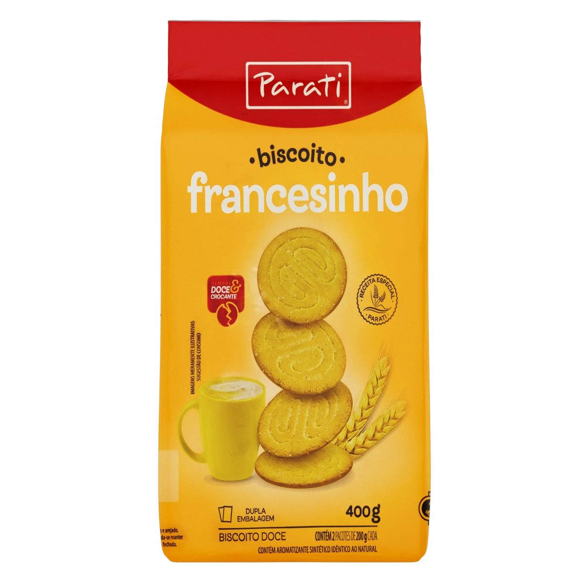 Biscoito Francesinho Parati Pacote 400g
