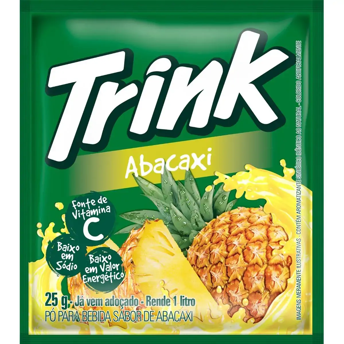 Refresco Trink Em Po 25g / Und / Abacaxi