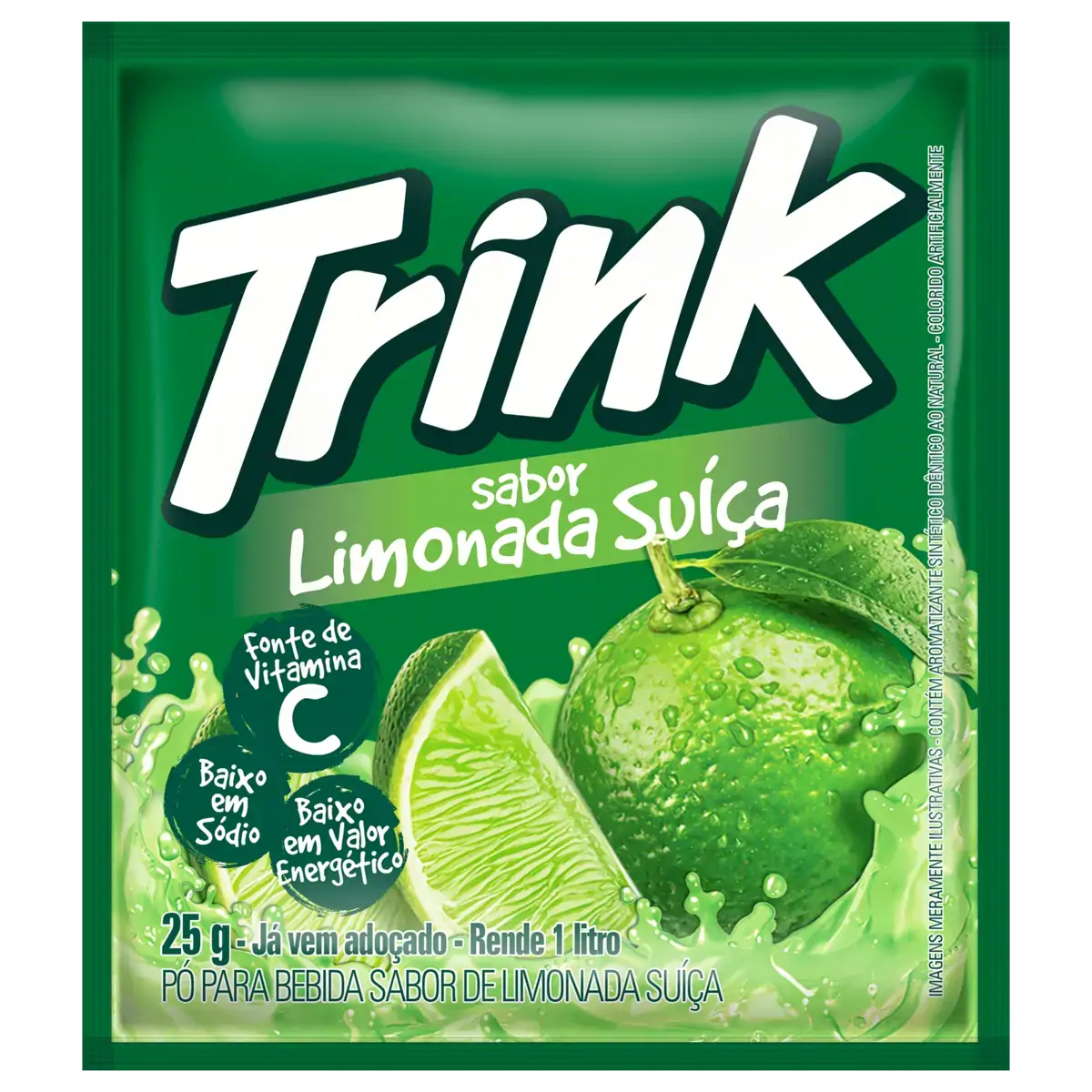 Refresco Em Pó Limonada Suíça Trink Pacote 25g